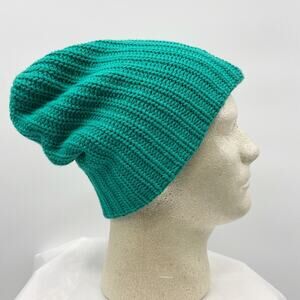 Love Your Melon LYM Hat Jade Green Beanie Knit Winter